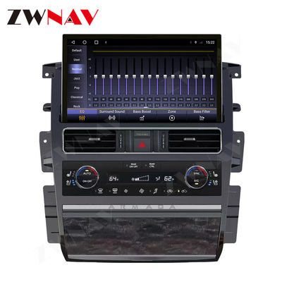 Reproductor multimedia estéreo auto de la navegación GPS del coche de Nissan Patrol Armada Y62