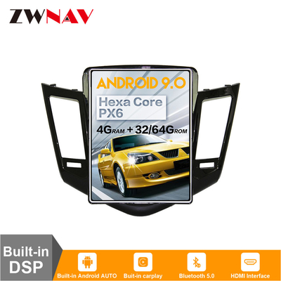 Navegación GPS estérea de Carplay Chevrolet Cruze de la radio 8+128 del reproductor multimedia de Android 11