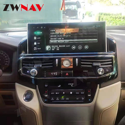 Reproductor multimedia estéreo del coche del coche de Android de 12,3 pulgadas para Toyota LC200 2008-2021
