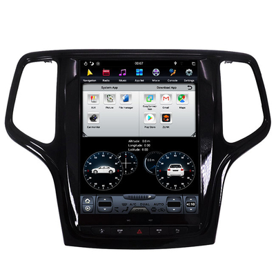 Unidad 128GB Android 10 de la cabeza de Jeep Grand Cherokee Car Stereo de 10,4 pulgadas