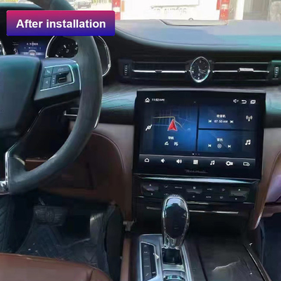 Reproductor multimedia Android 10 del jugador de la radio de coche de 10,36 pulgadas para Maserati Quattroporte 2013-2021