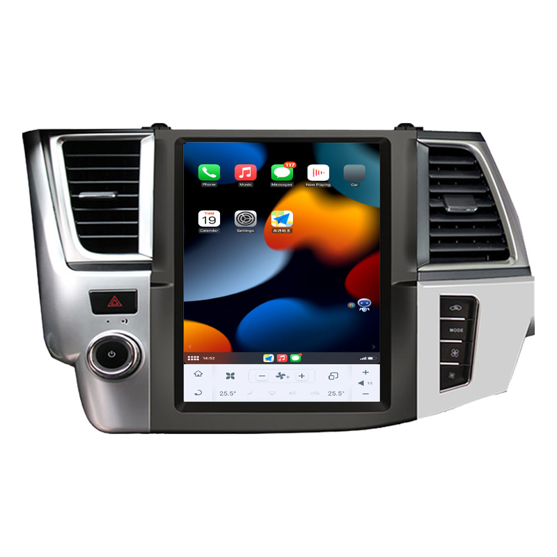 Jugador Android11 de la radio de coche de la base de Qualcomm Octa para el montañés 2014-2021 de Toyota