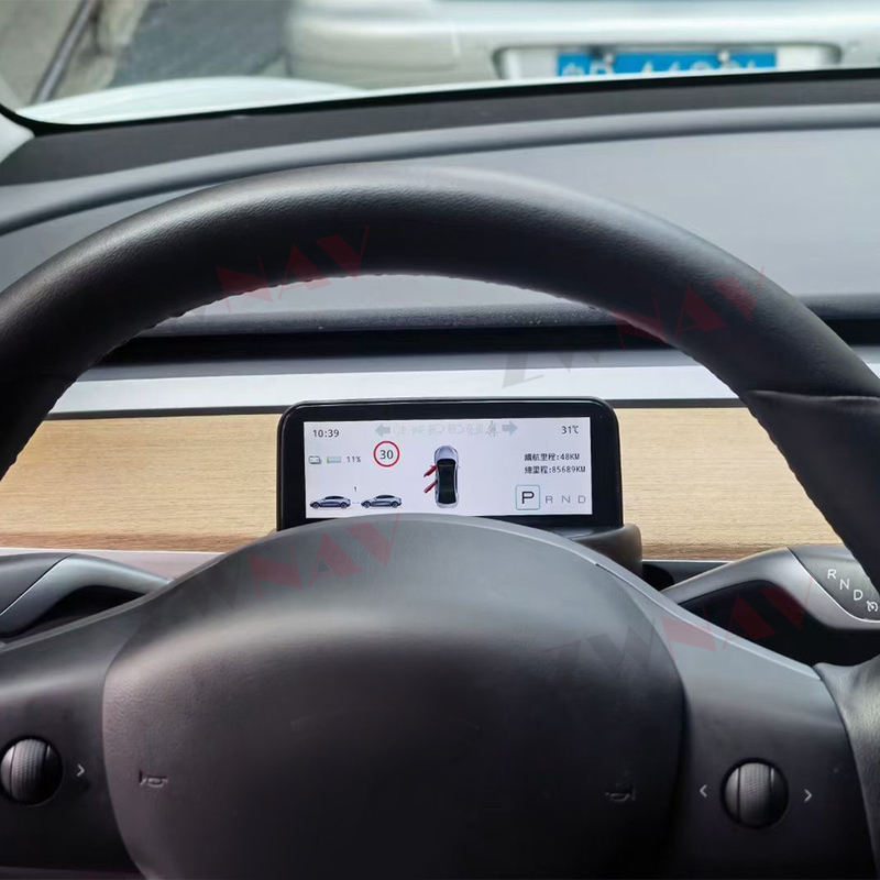 4.6'' Digital Instrument Cluster Display Tesla Model 3 Model Y AMD/Intel Car LCD Dashboard