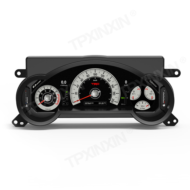 Unidad principal del velocímetro del tablero de instrumentos del LCD del coche de Toyota FJ de la pantalla del grupo de Digitaces del coche