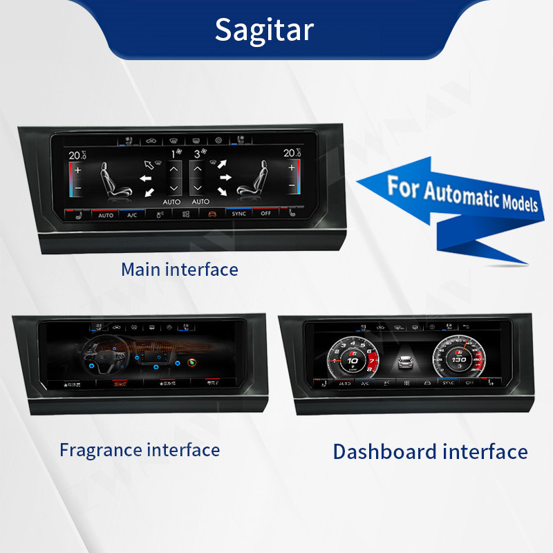 Panel de climatización de Radio para coche Carplay de 6,9 ​​pulgadas para Volkswagen Lavida Bora Golf 7