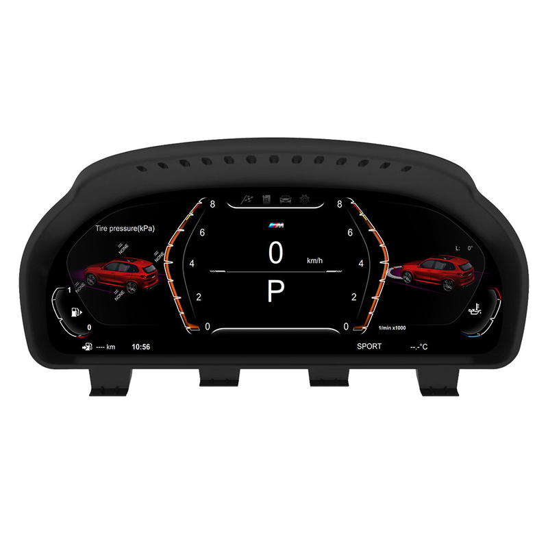 Cabina virtual del racimo de Digitaces del reproductor multimedia del coche de 12,3 pulgadas para la serie de BMW X3 X4 X5