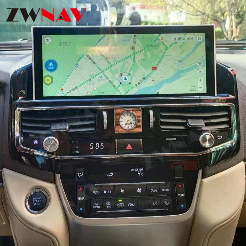 Reproductor multimedia estéreo del coche del coche de Android de 12,3 pulgadas para Toyota LC200 2008-2021