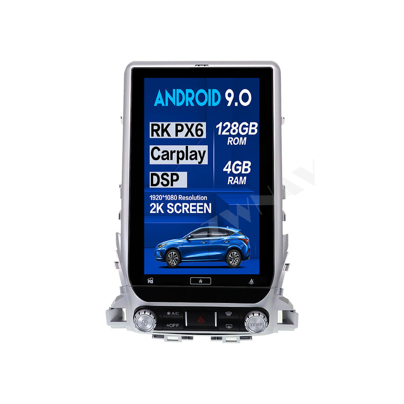 13,6 reproductor multimedia Android 9,0 del coche de Toyota Sat Nav 1920*1280 de la pulgada