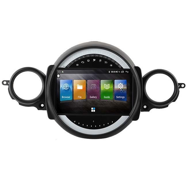Unidad Android 11 de la navegación GPS del coche de la pantalla táctil PX5 para BMW mini 2007 2014