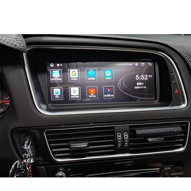 Exhibición auto del sistema Android de 64GB Audi A3 Sat Nav pantalla de 8,8 pulgadas