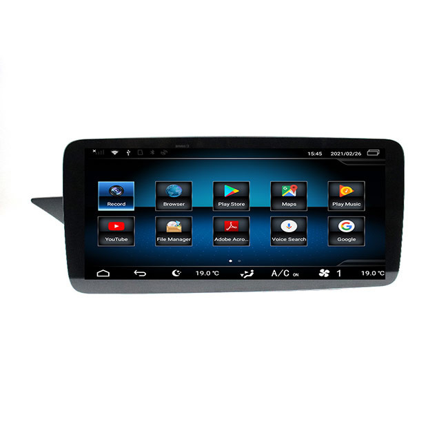 radio de GPS del coche 45V de 12.3inch Mercedes Benz Head Unit Single Din Android 10,0