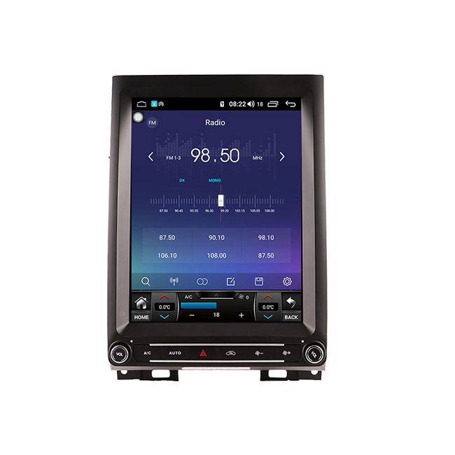 F250 F350 2015 2020 receptores de radio 6+128G de los Gps de Android 11,0 del DVD de Ford Sat Nav