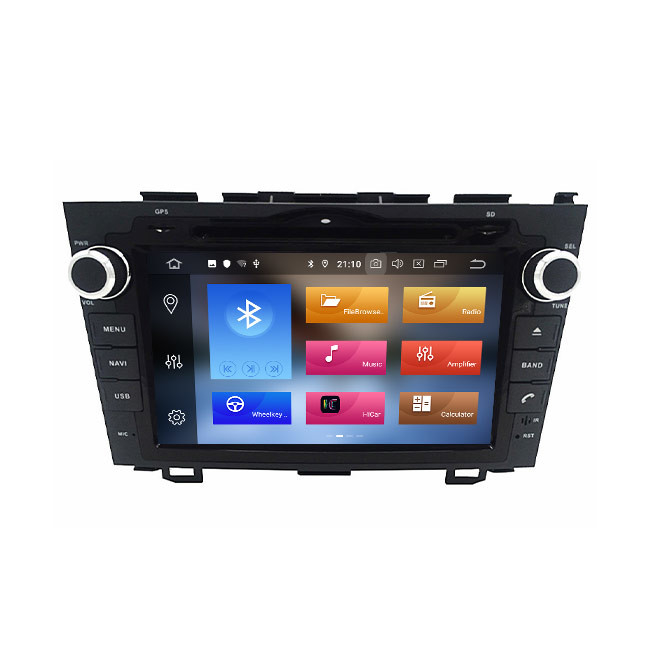 Android 10 multimedias del coche de Bluetooth de la unidad de la cabeza de Honda Android ODM del OEM de 8 pulgadas