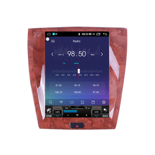 Base inalámbrica de la pulgada seis de Carplay 10,25 de la radio de 64GB Jaguar XK Android