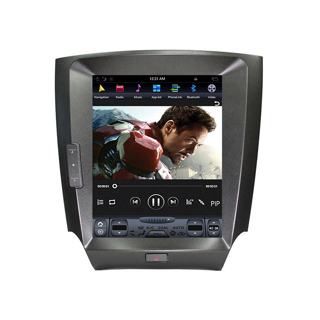 PX6 4GB 128GB Lexus Is Android Head Unit Android 9,0 multimedias