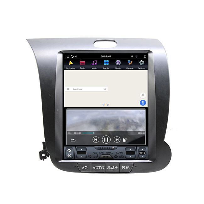radio de coche del estilo de 64G PX6 KIA Android Carplay Bluetooth Tesla 10,4 pulgadas