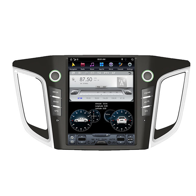 Androide auto 9 del reproductor multimedia de 1024*768 128GB para Hyundai IX25 2014 2018