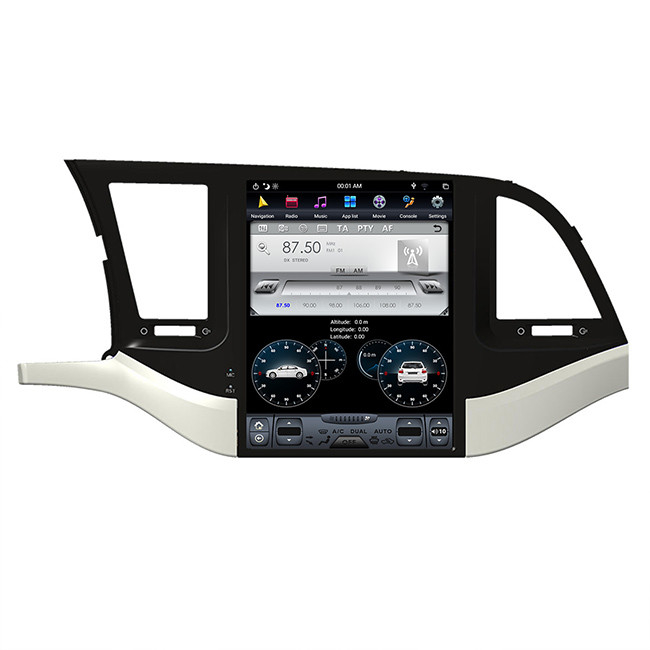 reproductor multimedia 2016 del coche de la unidad de la cabeza de Elantra Hyundai de 10,4 pulgadas