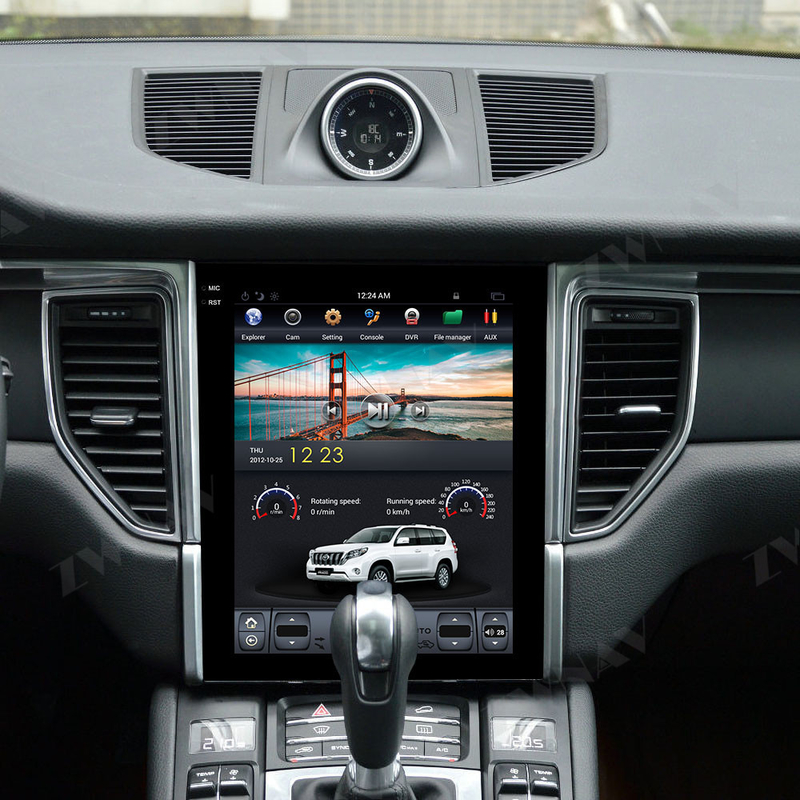 Unidad principal Android 10 de la radio de coche de la navegación carplay para Porsche Macan 2014-2017