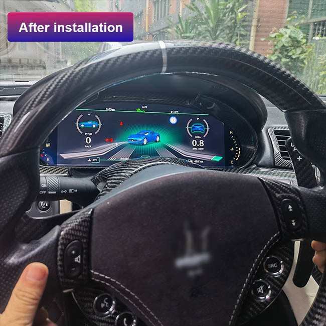 Reproductor multimedia del coche de Android de 12,3 pulgadas para Maserati GT/GC GranTurismo 2007-2017